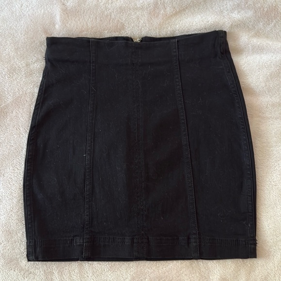 Free people black pencil skirt - Picture 2 of 3
